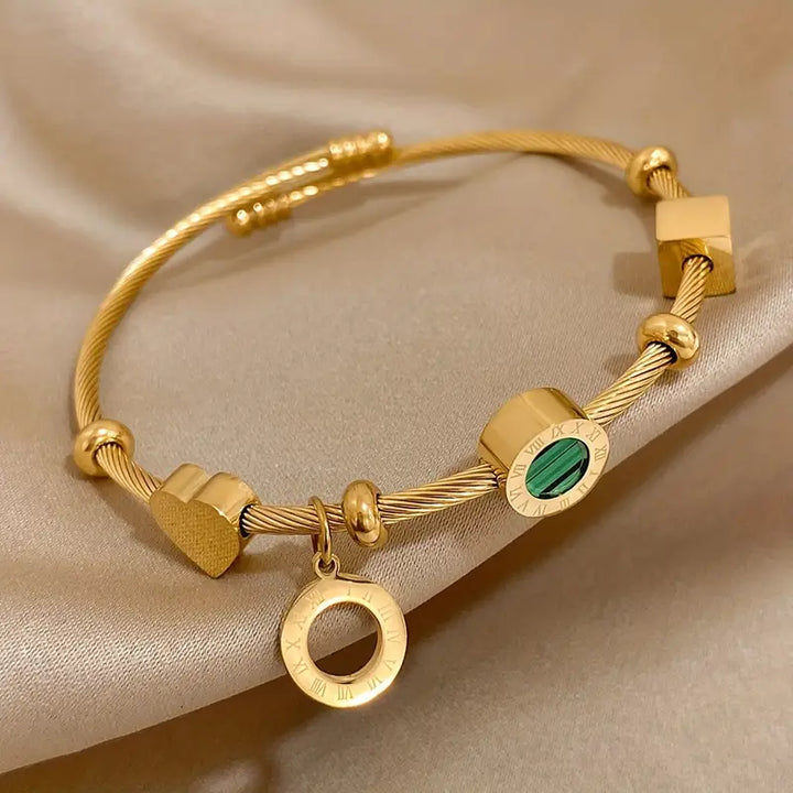 Bracelete Emerence Rousseau Dourado