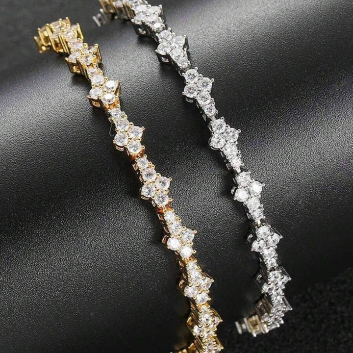 Pulseira de Tênis Cluster Clássica