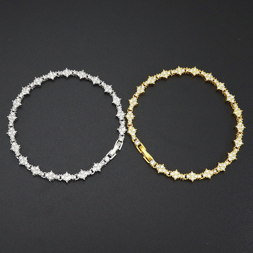 Pulseira de Tênis Cluster Clássica