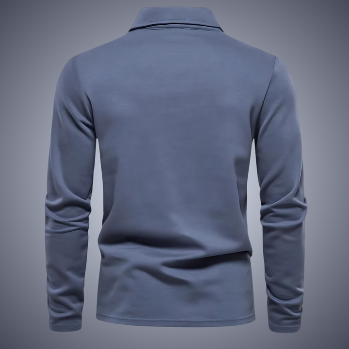 Camisa Polo Gola com Botão