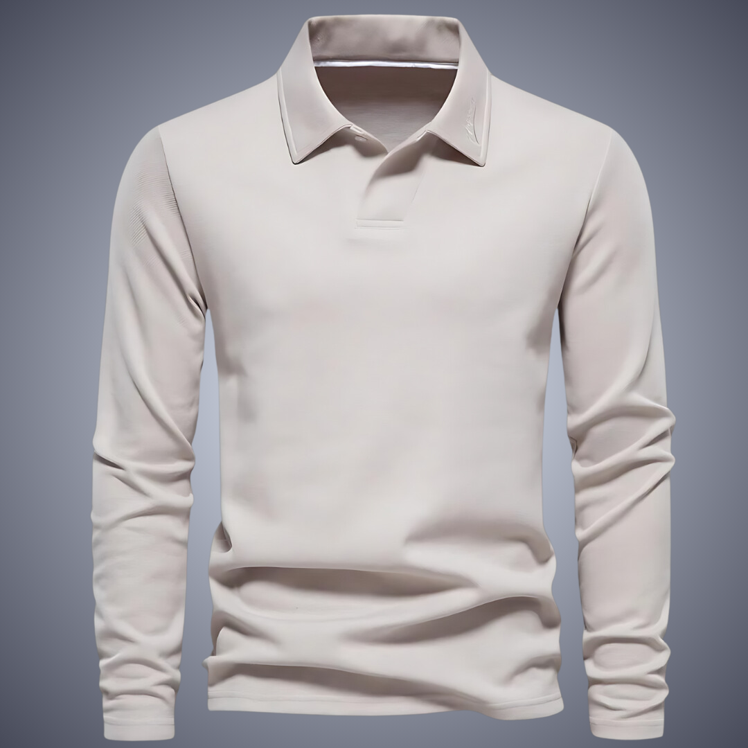 Camisa Polo Gola com Botão