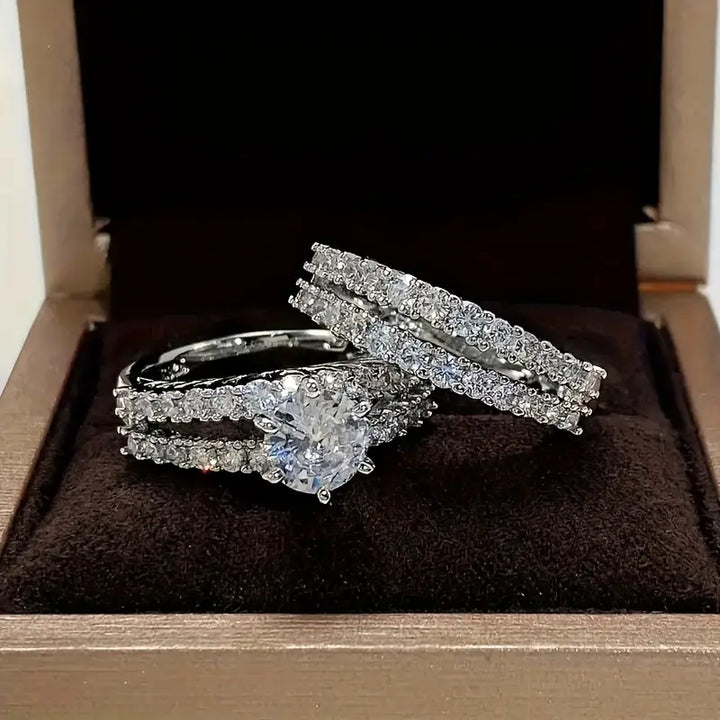 Conjunto de Anéis Radiante Eterno