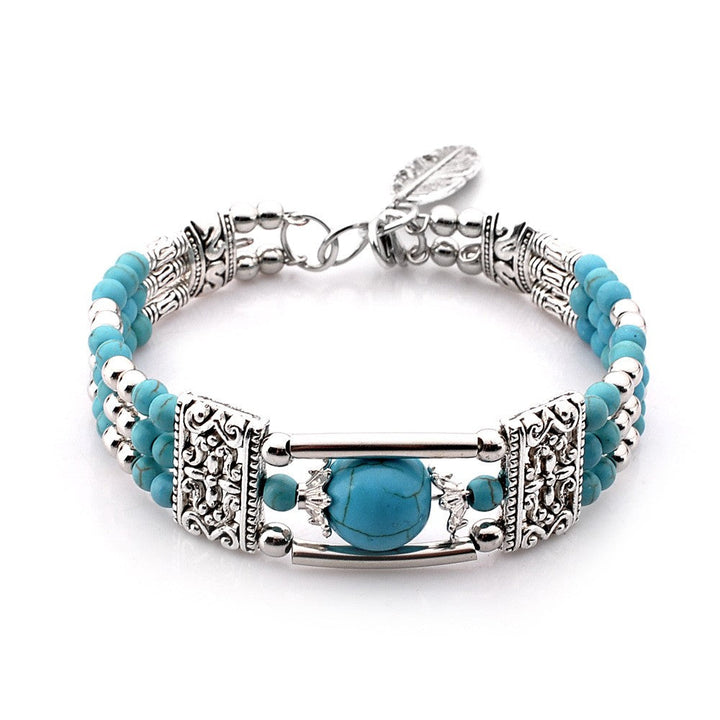 Pulseira Turquesa Étnica