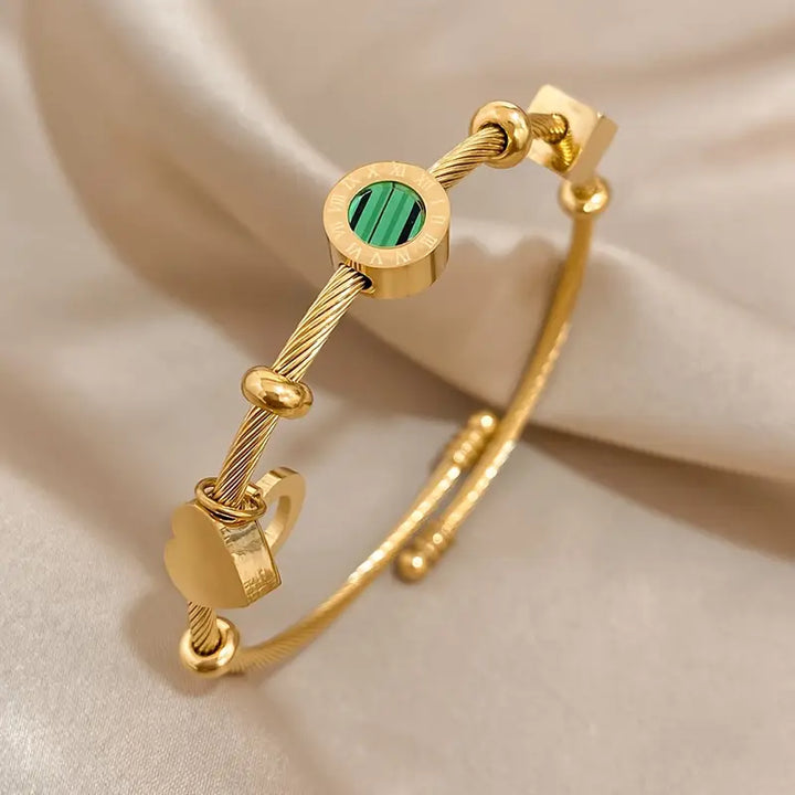 Bracelete Emerence Rousseau Dourado