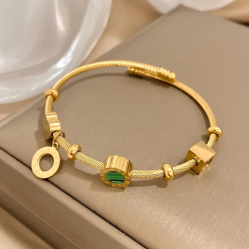 Bracelete Emerence Rousseau Dourado