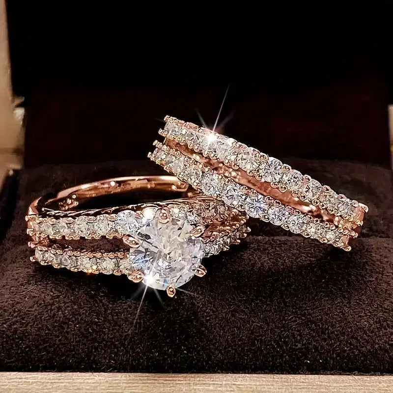 Conjunto de Anéis Radiante Eterno