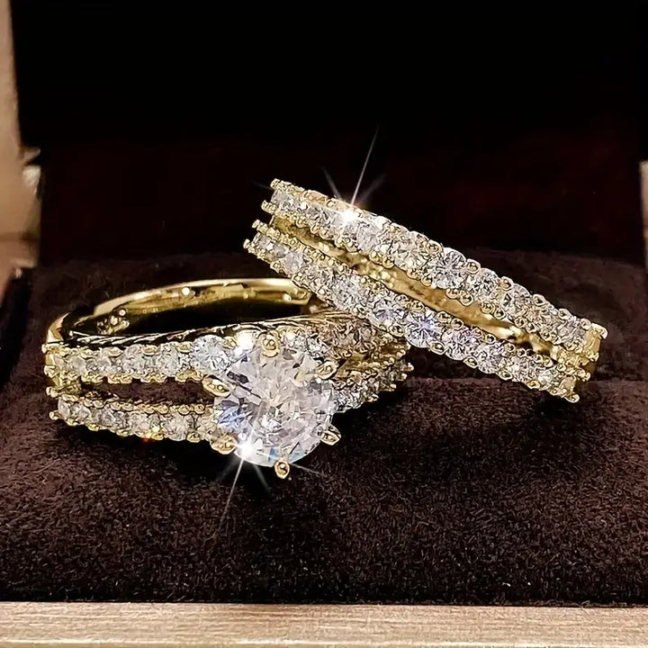 Conjunto de Anéis Radiante Eterno
