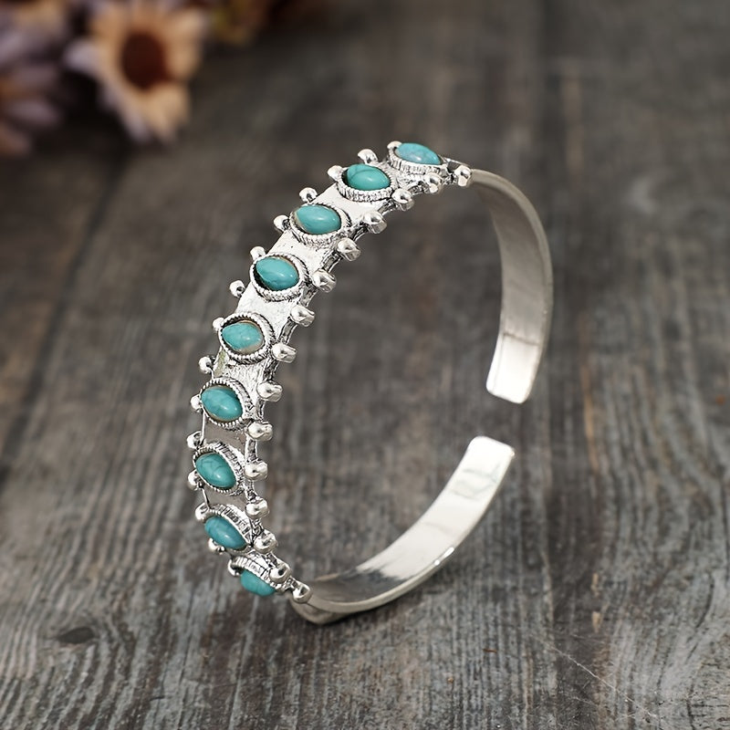 Pulseira Ocidental Turquesa