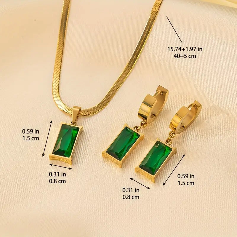 Conjunto de Joias Iselotte Dourada