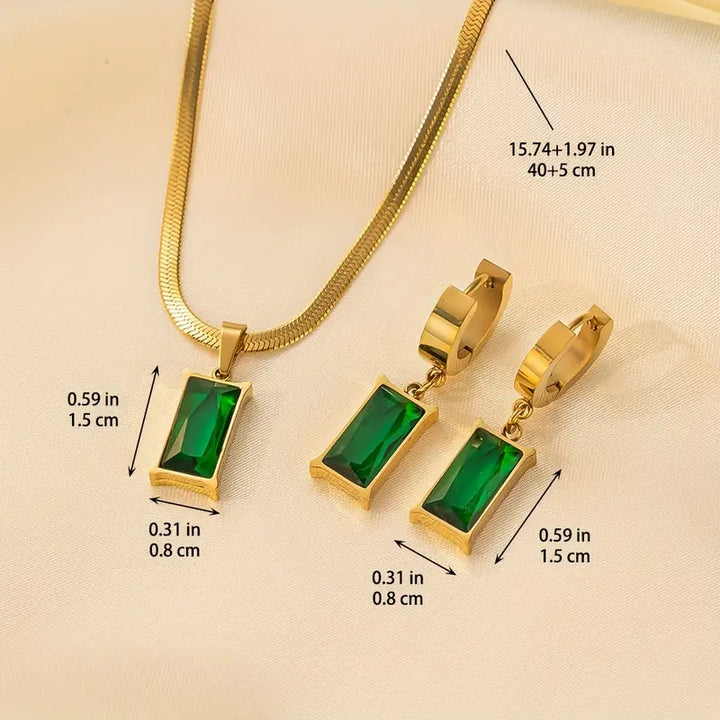 Conjunto de Joias Iselotte Dourada