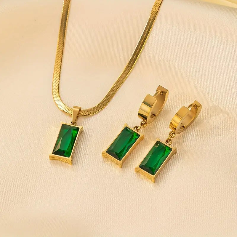 Conjunto de Joias Iselotte Dourada