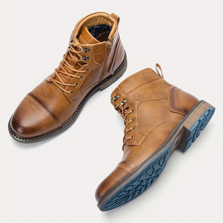 Bota Casual Costura Aparente
