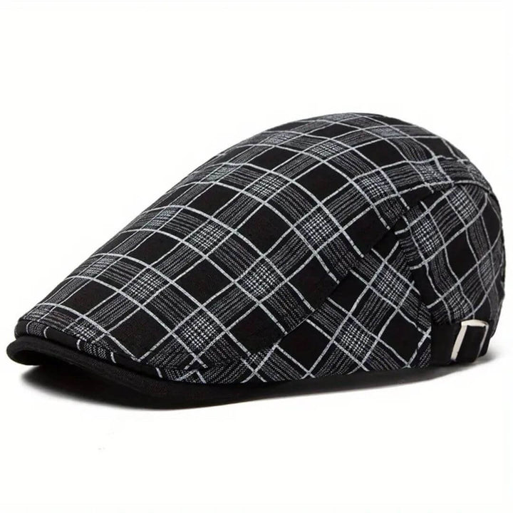 Flat Cap Estampa Xadrez