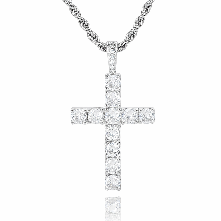 Colar com Cruz Celestial