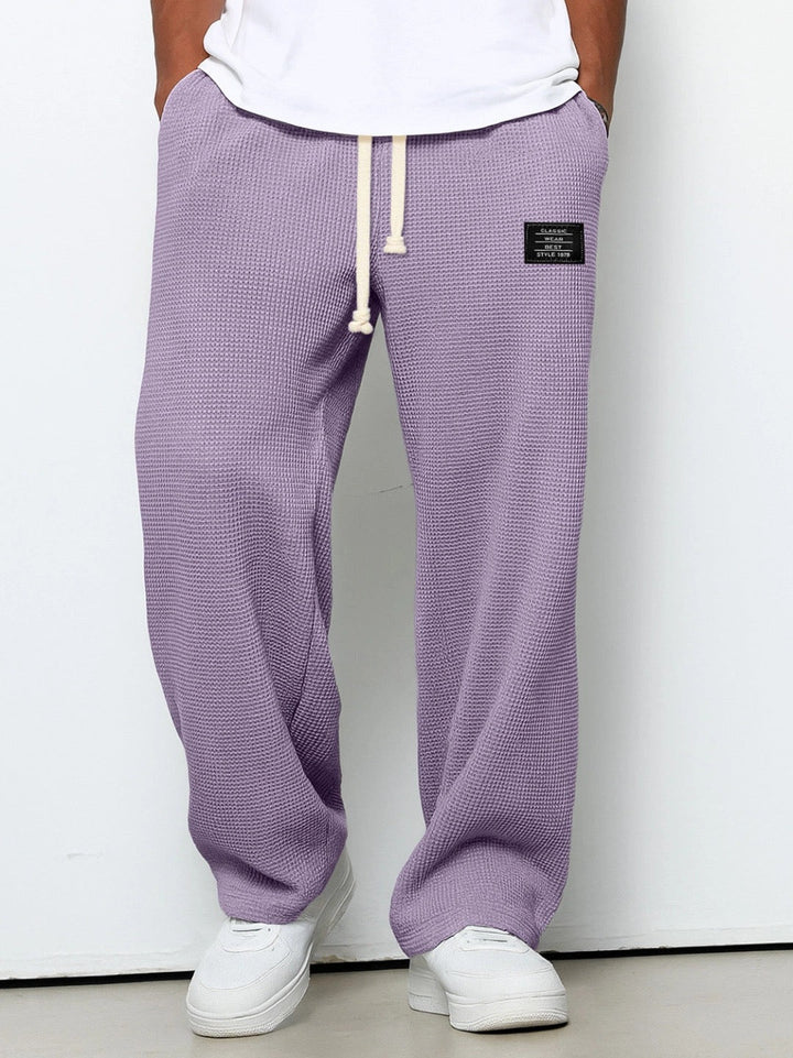 Calça Moletom Textura Waffle