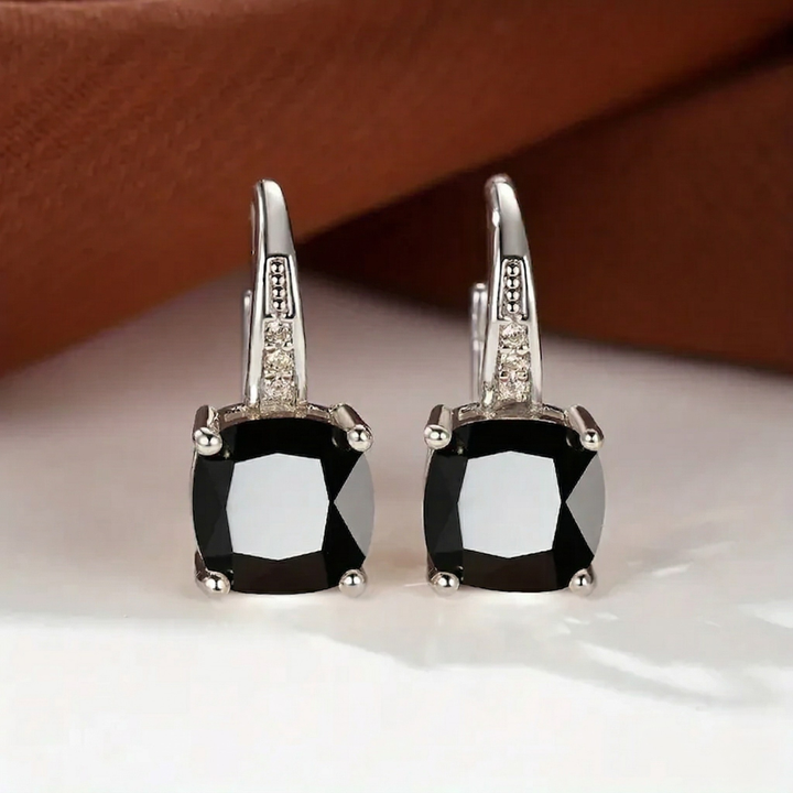 Brincos de Argola com Pedra Mística