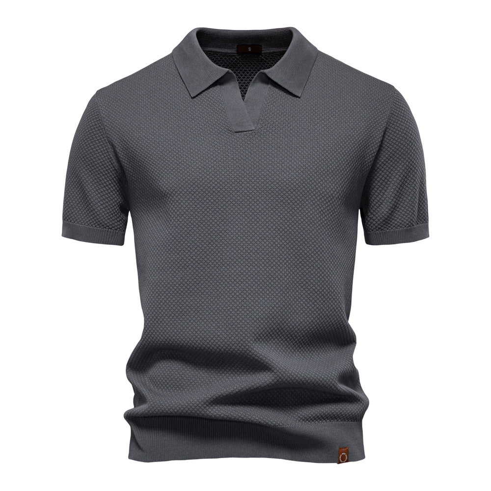 Camisa Polo Textura Waffle