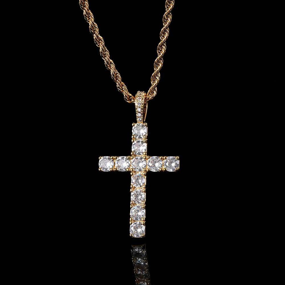 Colar com Cruz Celestial