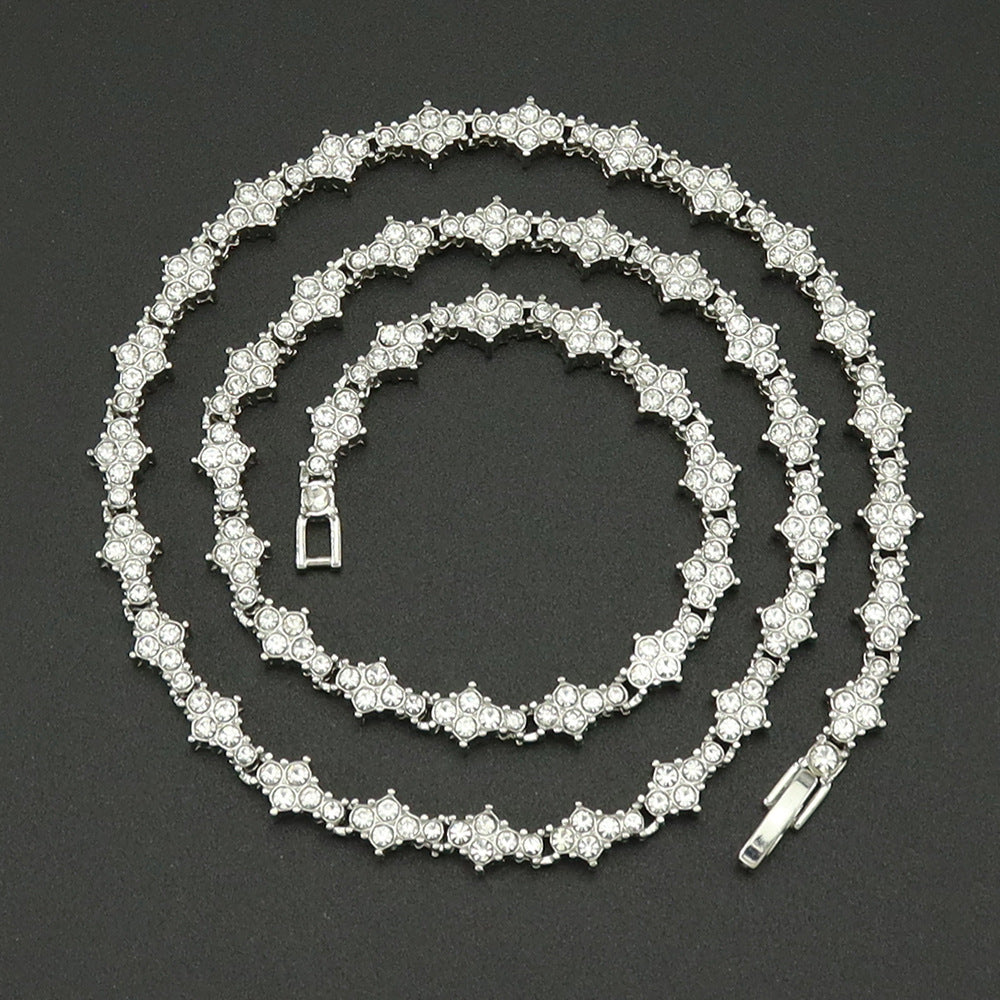 Colar de Tênis Cluster