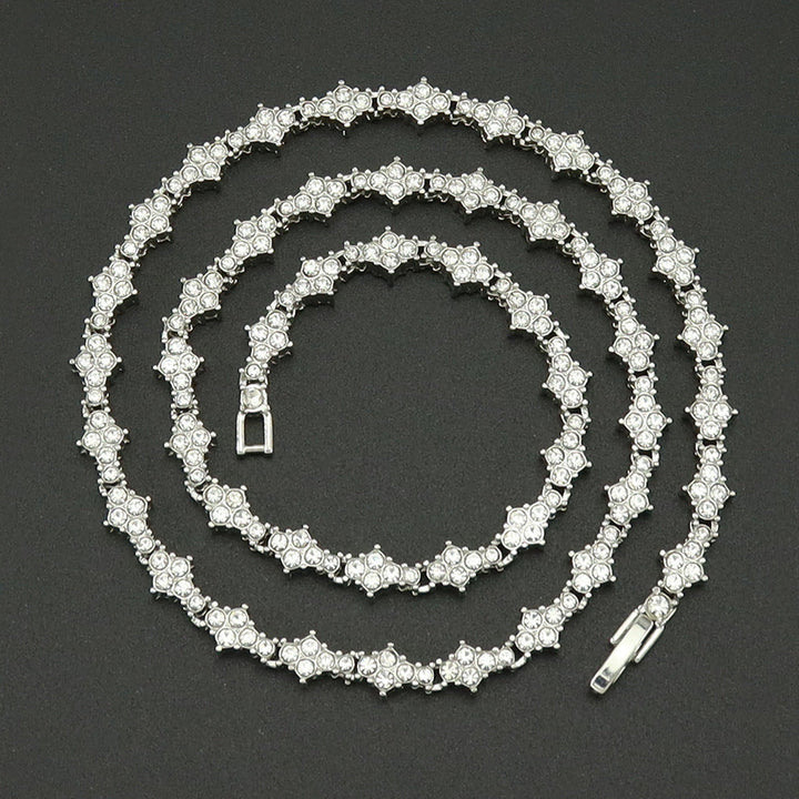 Colar de Tênis Cluster