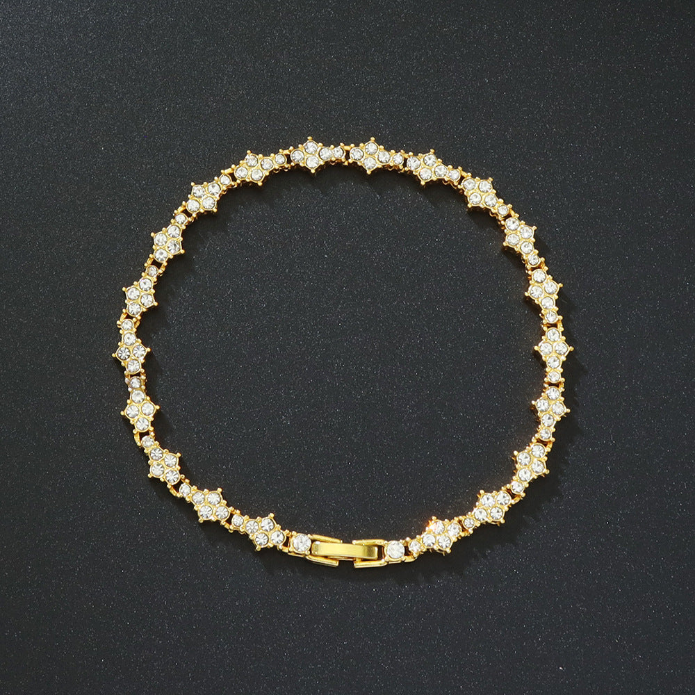 Pulseira de Tênis Cluster Clássica