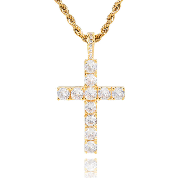 Colar com Cruz Celestial
