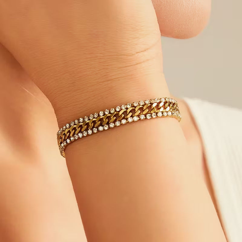 Pulseira Doroteia Dourada