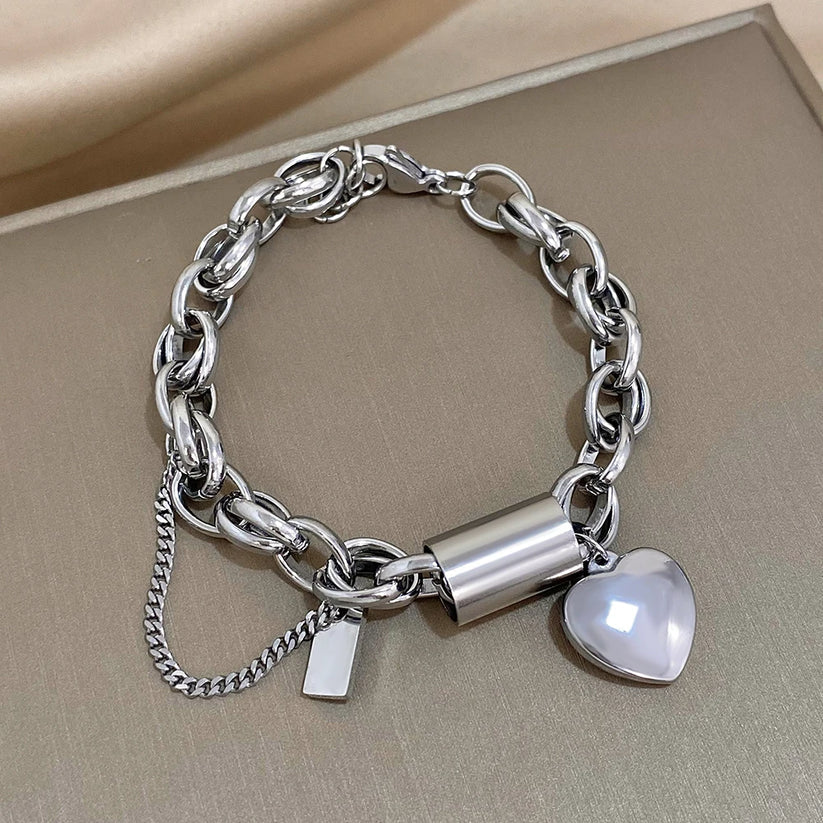 Pulseira Coração de Ouro