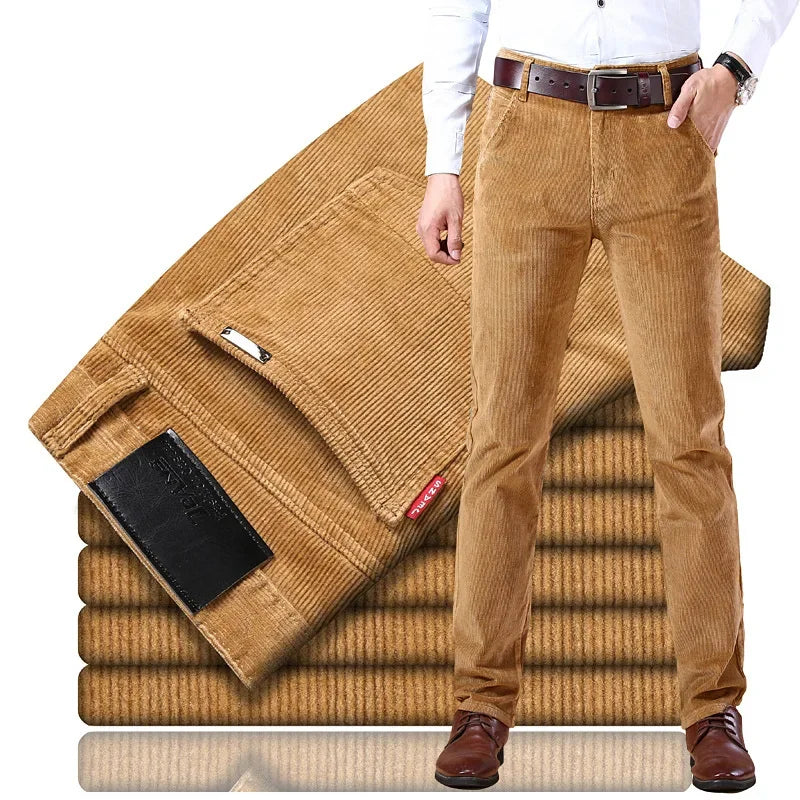 Calça Veludo Cotelê Clássica