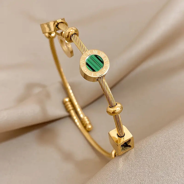 Bracelete Emerence Rousseau Dourado