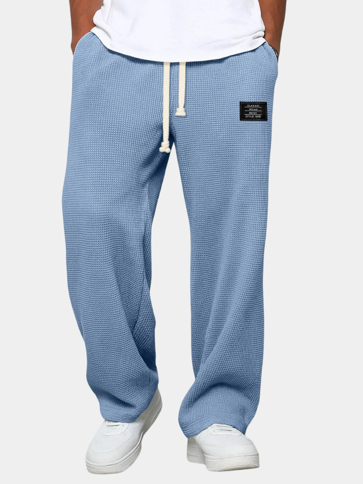 Calça Moletom Textura Waffle