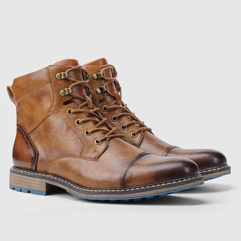 Bota Casual Costura Aparente