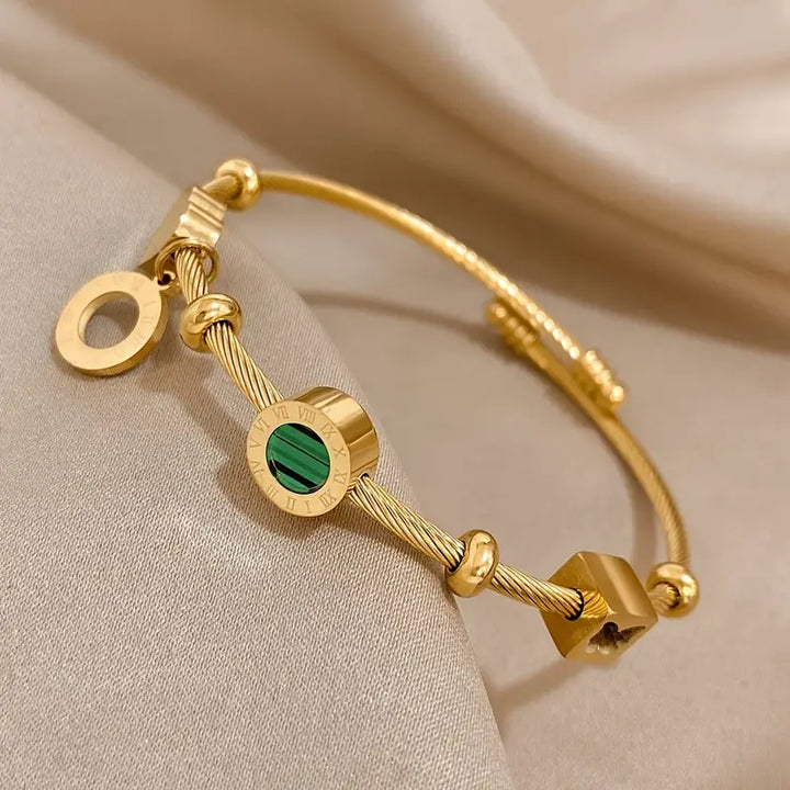 Bracelete Emerence Rousseau Dourado
