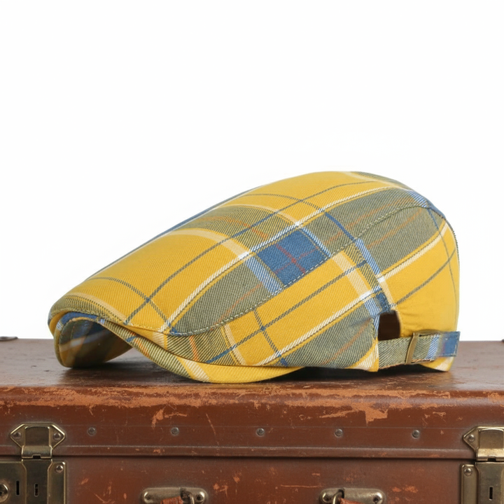 Flat Cap Estampa Escocesa