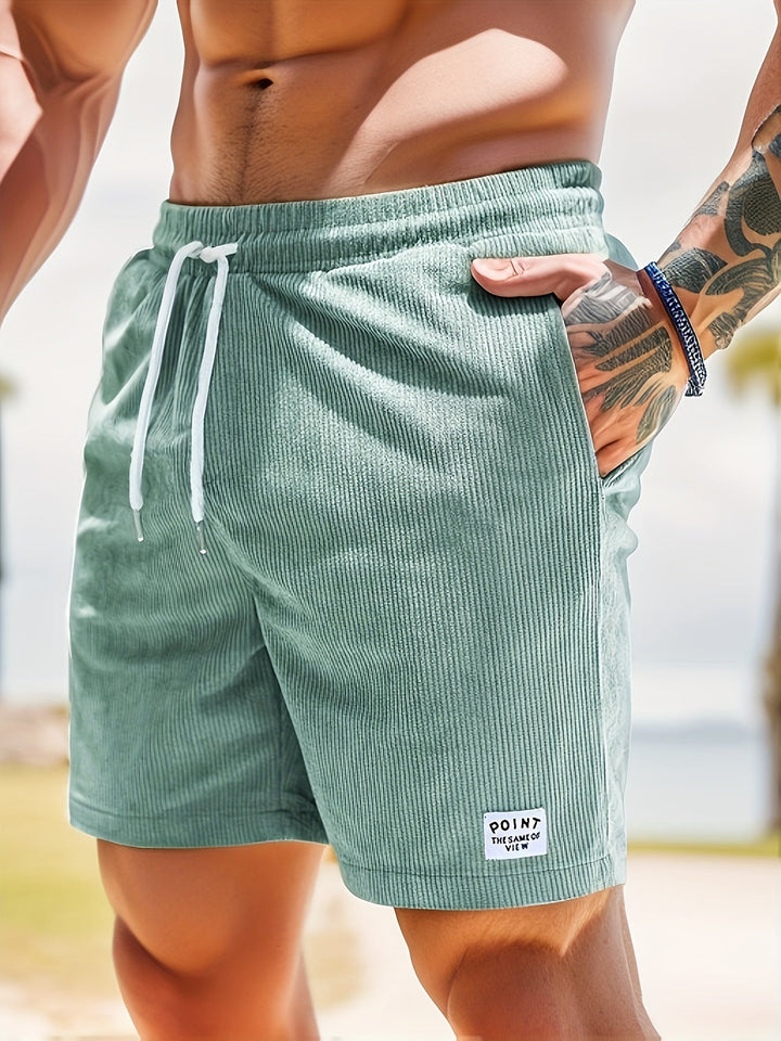 Short Veludo Cotelê Estilo Surf