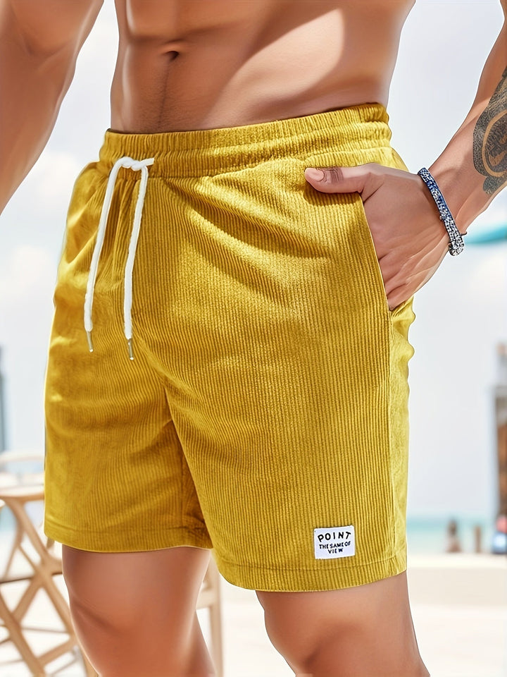 Short Veludo Cotelê Estilo Surf